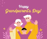 World Grandparent's Day Facebook Post Design