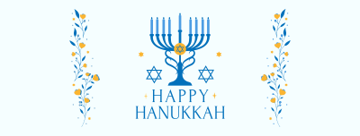 Hanukkah Festival of Lights Facebook cover Image Preview