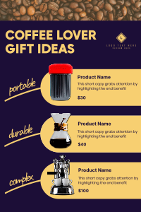 Coffee Gift Guide Pinterest Pin Design