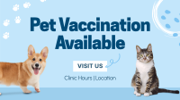 Pet Vaccination Facebook event cover Image Preview
