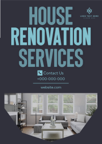 Renovation Services Flyer Design