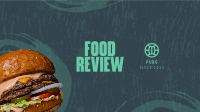 Double Burger YouTube Banner Design