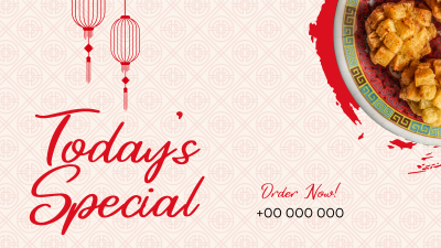 Chinese Cuisine Facebook event cover Image Preview