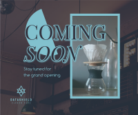 Cafe Opening Soon Facebook post Image Preview