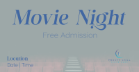 Movie Night Cinema Facebook Ad Design