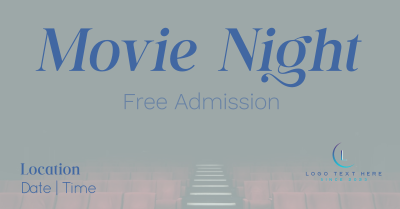 Movie Night Cinema Facebook ad Image Preview