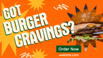 Burger Cravings Facebook event cover Image Preview