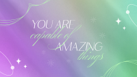 You Are Amazing Facebook Event Cover Design