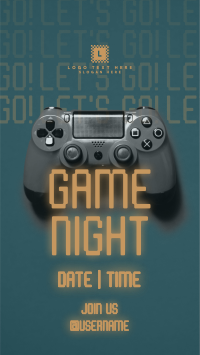 Game Night Console TikTok video Image Preview