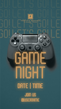 Game Night Console TikTok Video Image Preview