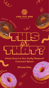 This or That Donuts Instagram Reel Preview