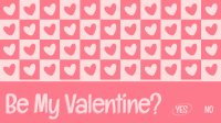 Valentine Heart Tile Zoom background Image Preview