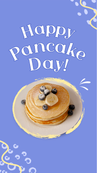 National Pancake Day Facebook Story Design