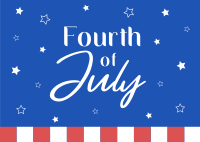 Fourth of July Postcard Preview