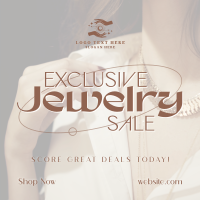 Jewelry Sale Deals Instagram post Image Preview