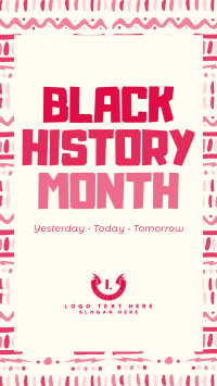 Modern Black History Month Instagram reel Image Preview