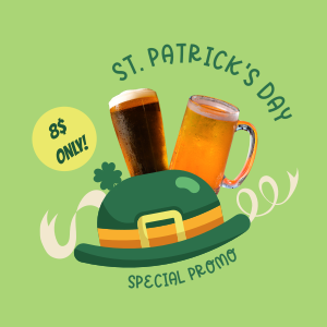 Saint Patrick Promo Instagram post Image Preview