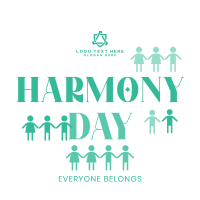 People Harmony Day Linkedin Post Image Preview