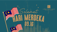 Hari Merdeka Malaysia Facebook Event Cover Design