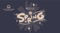 Playful Hello Spring Animation Image Preview