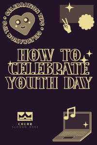 Youth Day Collage Pinterest Pin Design