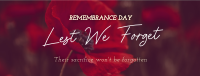 Remember Their Sacrifice Facebook Cover Image Preview