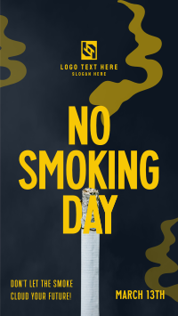 Non Smoking Day Instagram Story Design