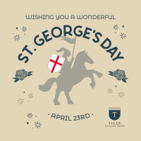 England St George Day Instagram post Image Preview