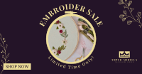 Embroidery Sale Facebook ad Image Preview