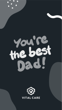 Dad's Day Doodle Facebook story Image Preview
