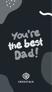 Dad's Day Doodle Facebook story Image Preview