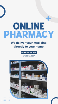 Pharmacy Delivery Facebook Story Design