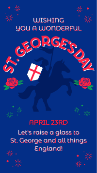 England St George Day Instagram Reel Preview