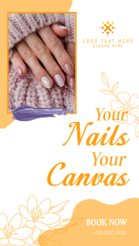 Nail Canvas Salon  TikTok Video Preview