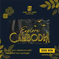 Cambodia Travel Tour Linkedin Post Image Preview