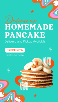 Homemade Pancakes Instagram Reel Design