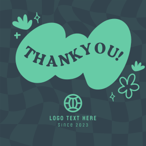 Trendy Thank You Instagram post Image Preview