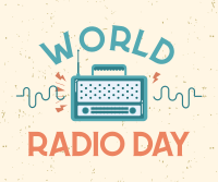 Simple Radio Day Facebook post Image Preview