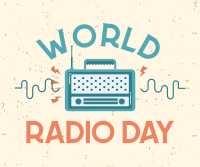 Simple Radio Day Facebook Post Preview