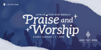 Praise & Worship Twitter post Image Preview