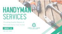 Handyman Services Facebook event cover Image Preview