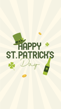 St. Patrick's Day Facebook story Image Preview