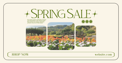 Spring Time Sale Facebook ad Image Preview