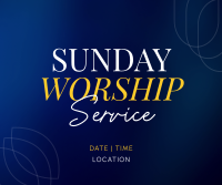 Worship Livestream Facebook Post Image Preview