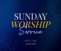 Worship Livestream Facebook post Image Preview