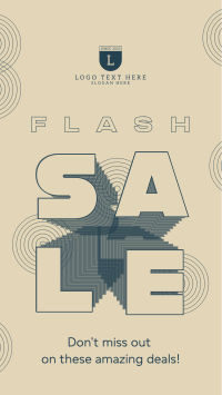Flash Sale Now Facebook story Image Preview