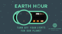 Lights Off Planet Facebook Event Cover Design