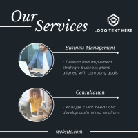 Services for Business Instagram post Image Preview