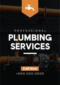 Plumbing Services Poster Image Preview