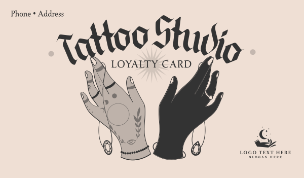 Get Inked  Business Card Design Image Preview